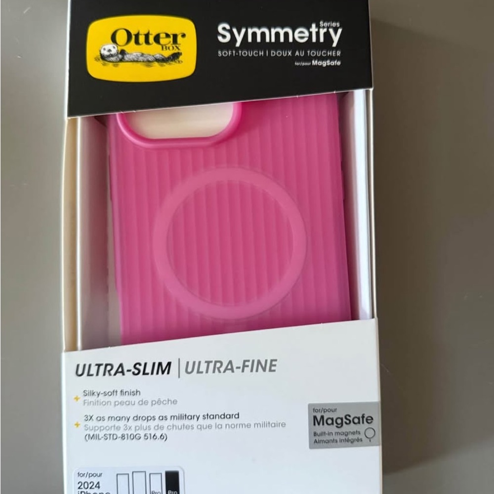 OtterBox Pink Symmetry Series Ultra-Slim Phone Case
